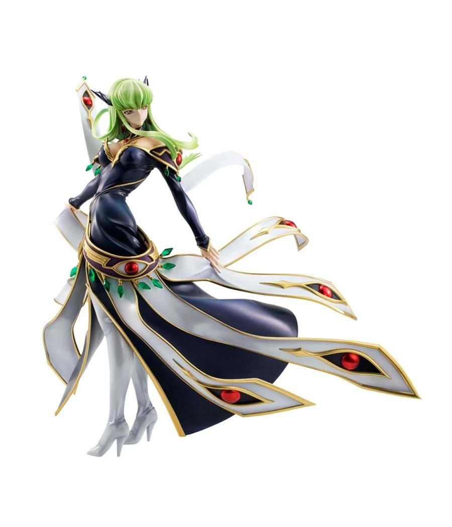 Figura megahouse code geass lelouch of the rebellion serie g.e.m. precious estatua c.c. britannian costume