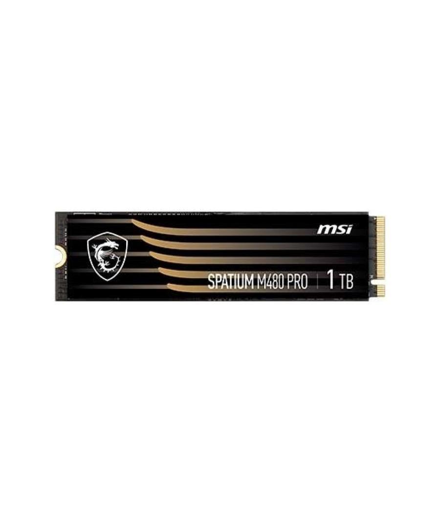 Disco duro m2 ssd 1tb pcie4 msi spatium m480 pro