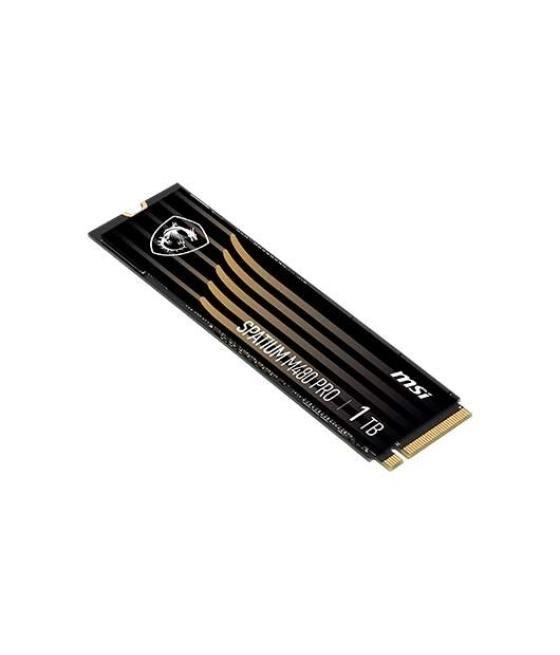 Disco duro m2 ssd 1tb pcie4 msi spatium m480 pro