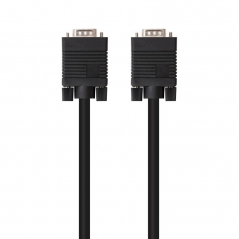 Cable SVGA Nanocable 10.15.1303/ VGA Macho - VGA Macho/ 3m/ Negro - Imagen 1