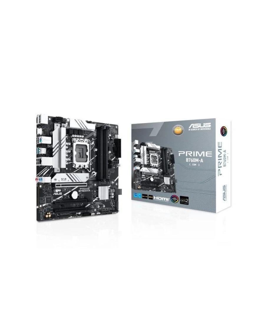 Asus placa base prime b760m-a-csm ddr4 matx 1700