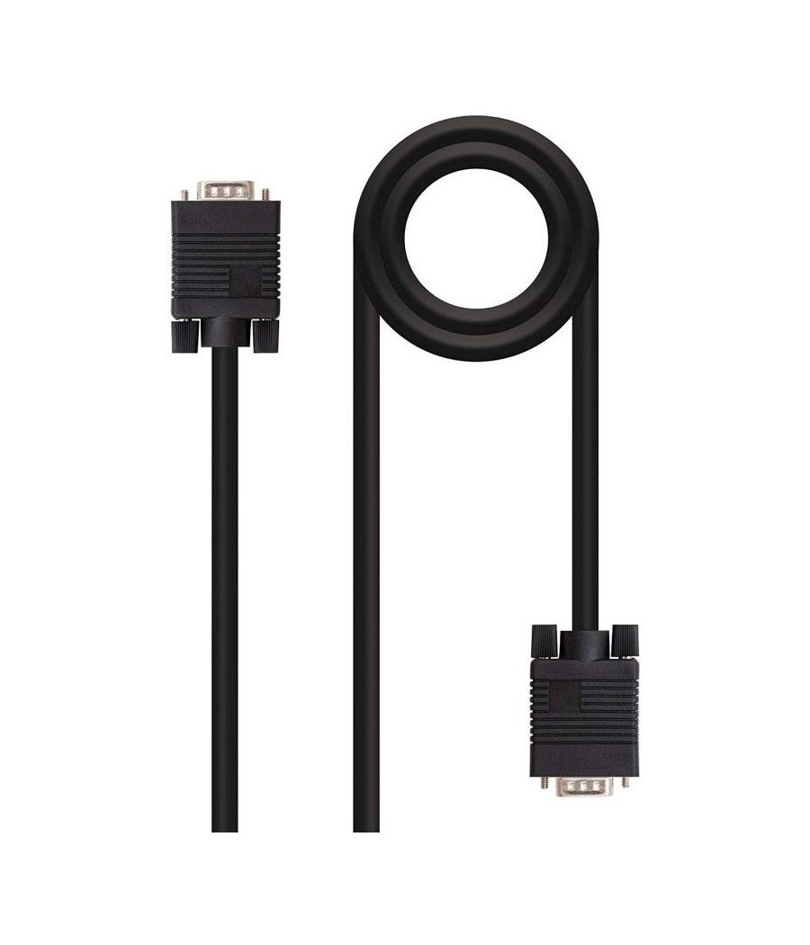 Cable SVGA Nanocable 10.15.1303/ VGA Macho - VGA Macho/ 3m/ Negro - Imagen 2