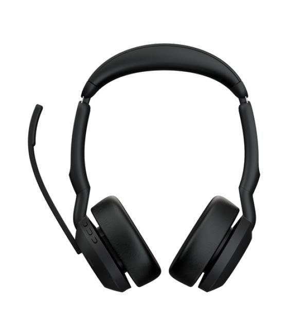 Jabra Evolve2 55 Auriculares Inalámbrico y alámbrico Diadema Oficina/Centro de llamadas Bluetooth Base de carga Negro