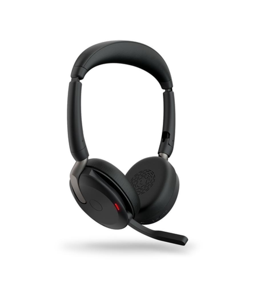 Jabra Evolve2 65 Flex Auriculares Inalámbrico y alámbrico Diadema Oficina/Centro de llamadas Bluetooth Negro