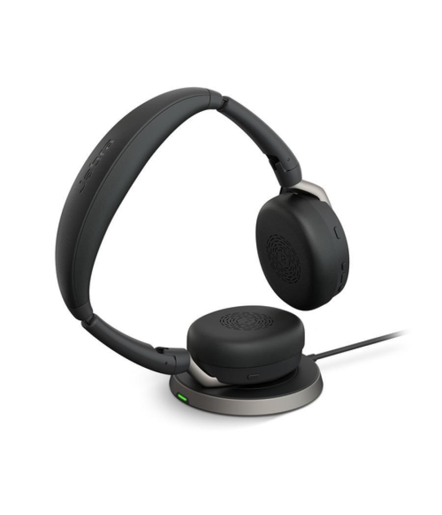 Jabra Evolve2 65 Flex Auriculares Inalámbrico y alámbrico Diadema Oficina/Centro de llamadas Bluetooth Negro