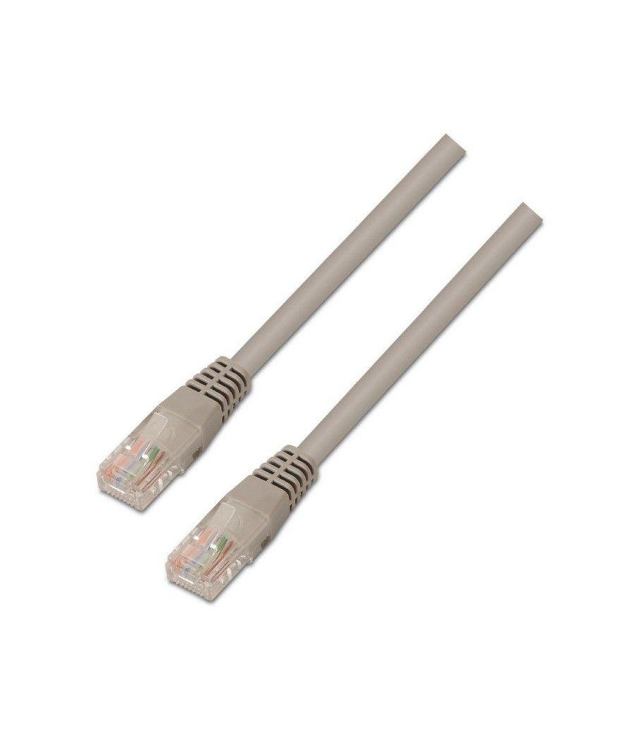 Cable de Red RJ45 UTP Aisens A133-0174 Cat.5e/ 25cm/ Gris - Imagen 1