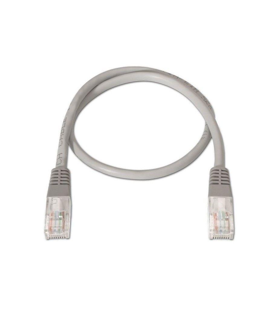 Cable de Red RJ45 UTP Aisens A133-0176 Cat.5e/ 50cm/ Gris - Imagen 2