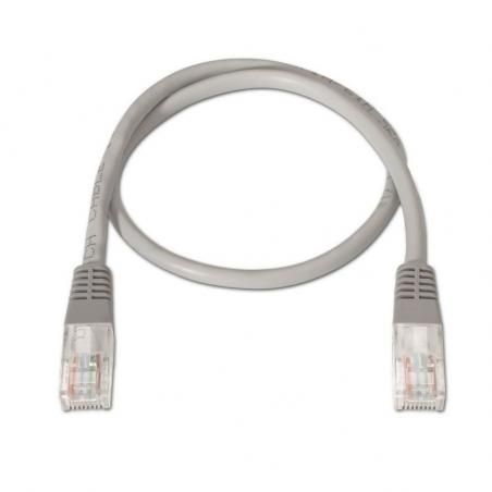 Cable de red rj45 utp aisens a133-0177/ cat.5e/ 1m/ gris