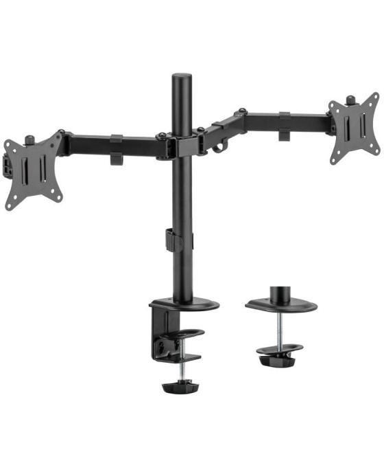 Soporte para 2 monitores o tv aisens dt32tsr-149/ hasta 9kg