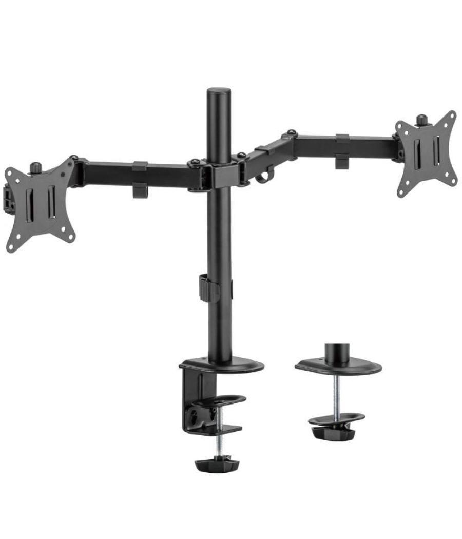 Soporte para 2 monitores o tv aisens dt32tsr-149/ hasta 9kg