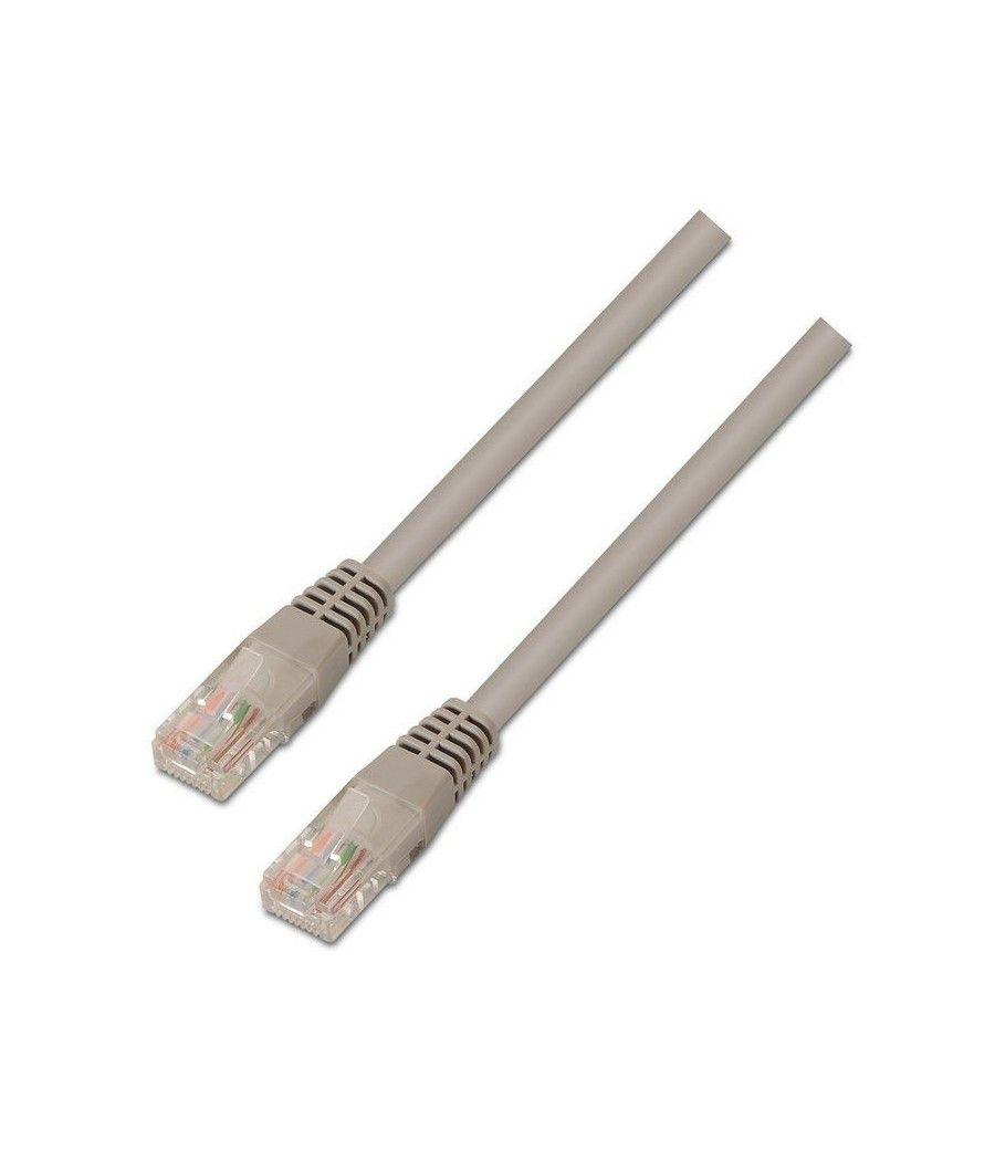 Cable de Red RJ45 UTP Aisens A133-0182 Cat.5e/ 7m/ Gris - Imagen 1