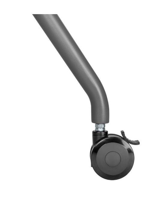 Soporte de pie con ruedas aisens ft86fe-143 para tv o pantalla interactiva 50'-86'/ hasta 120kg