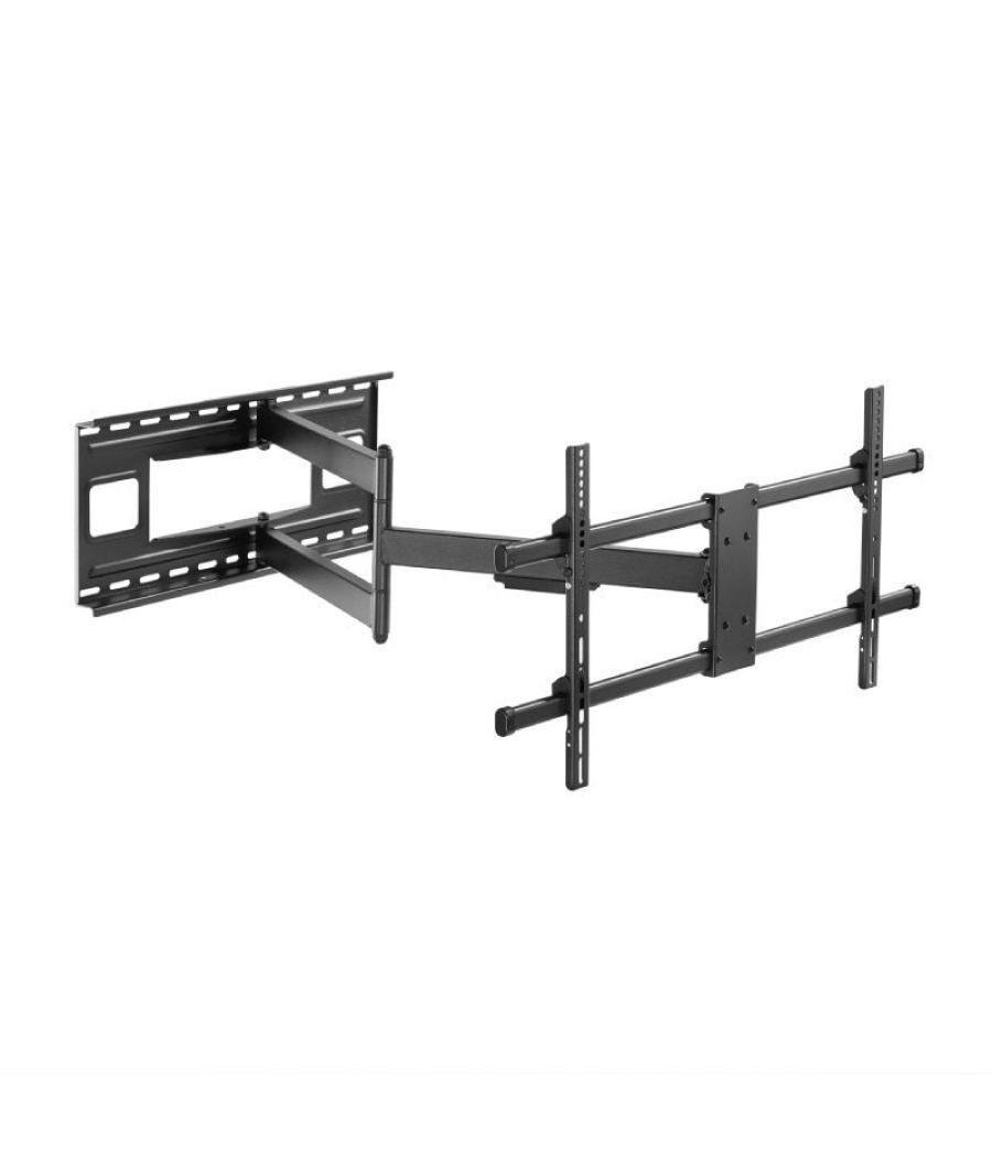 Soporte de pared giratorio/ inclinable/ nivelable aisens wt80tsle-161 para tv de 43-80'/ hasta 50kg