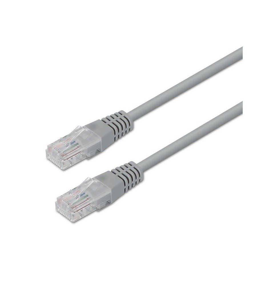 Cable de Red RJ45 UTP Aisens A133-0184 Cat.5e/ 15m/ Gris - Imagen 1