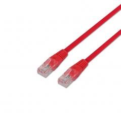 Cable de Red RJ45 UTP Aisens A133-0189 Cat.5e/ 2m/ Rojo - Imagen 1