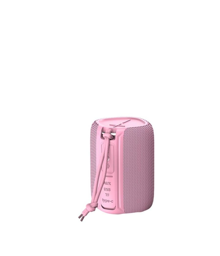 Altavoz bluetooth forever bs - 10 led pink color rosa