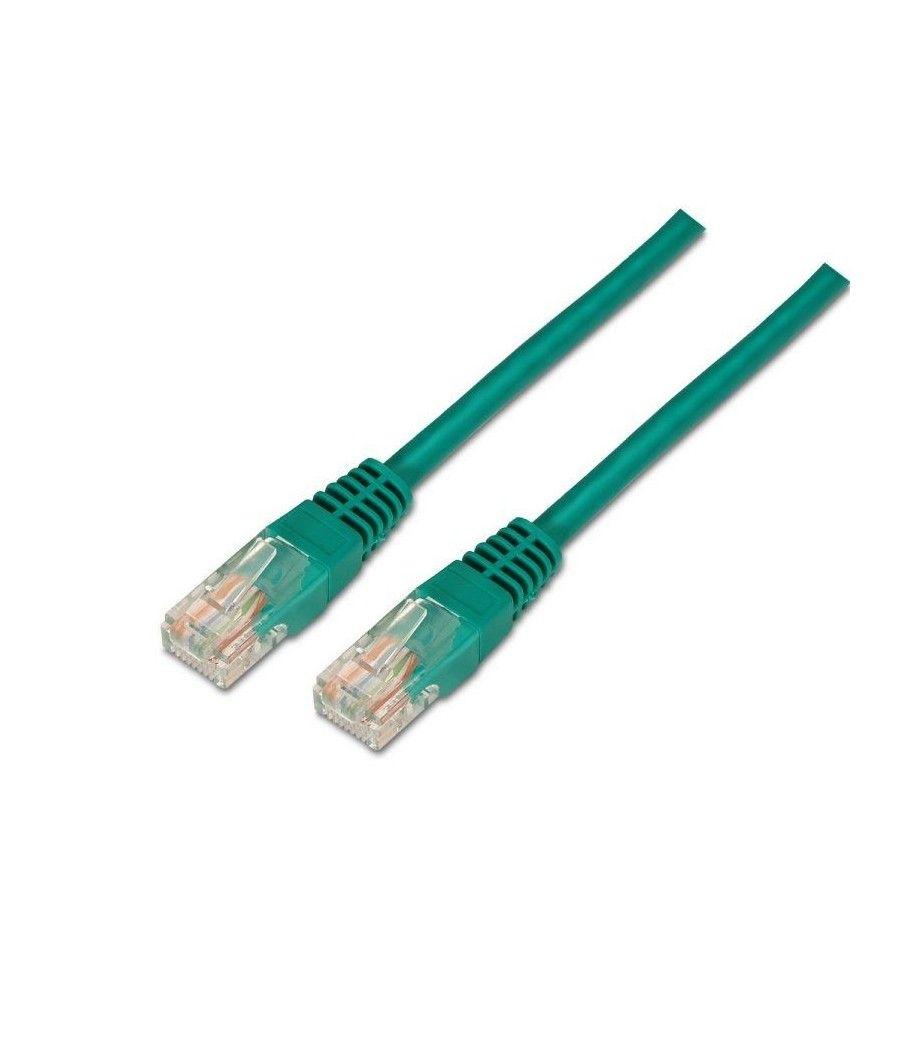 Cable de Red RJ45 UTP Aisens A133-0195 Cat.5e/ 2m/ Verde - Imagen 1