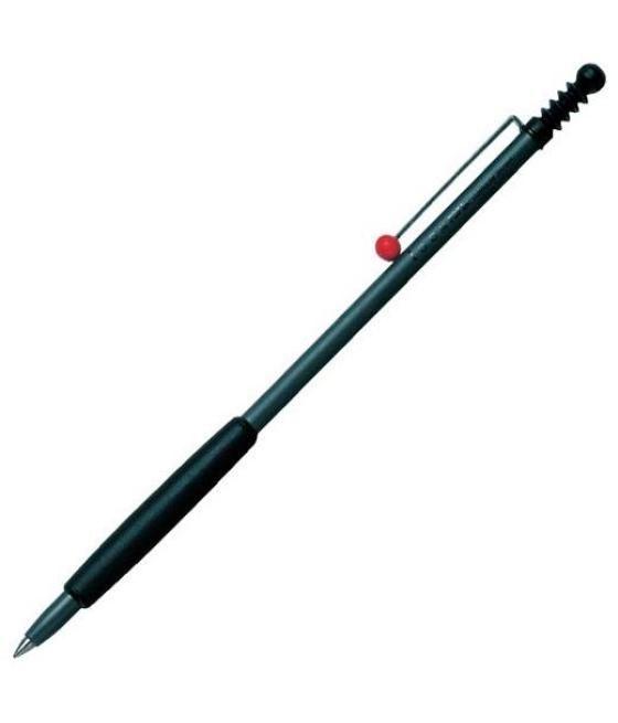 Tombow portaminas 0,5mm zoom 707 ultra-fino gris oscuro/negro/rojo