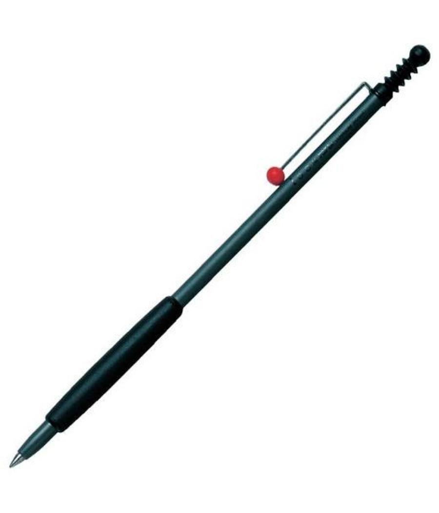 Tombow portaminas 0,5mm zoom 707 ultra-fino gris oscuro/negro/rojo