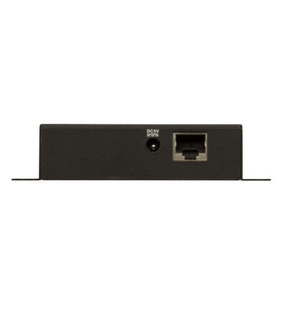 Aten extensor usb 2.0 por cat 5 con hub de cuatro puertos (hasta 50 m)