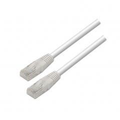 Cable de Red RJ45 UTP Aisens A133-0200 Cat.5e/ 5m/ Blanco - Imagen 1