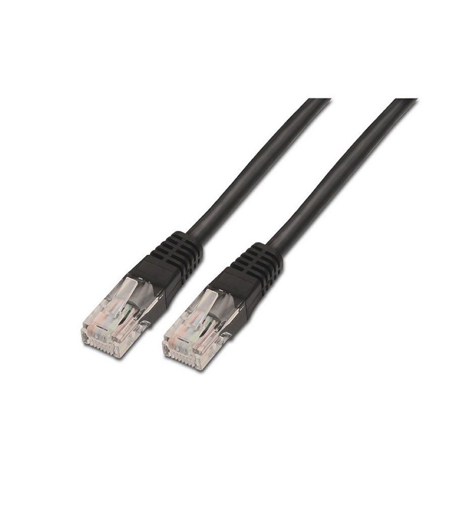 Cable de Red RJ45 UTP Aisens A133-0203 Cat.5e/ 1m/ Negro - Imagen 1