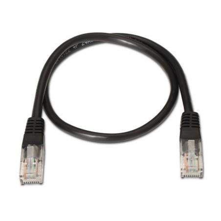 Cable de red rj45 utp aisens a133-0203 cat.5e/ 1m/ negro