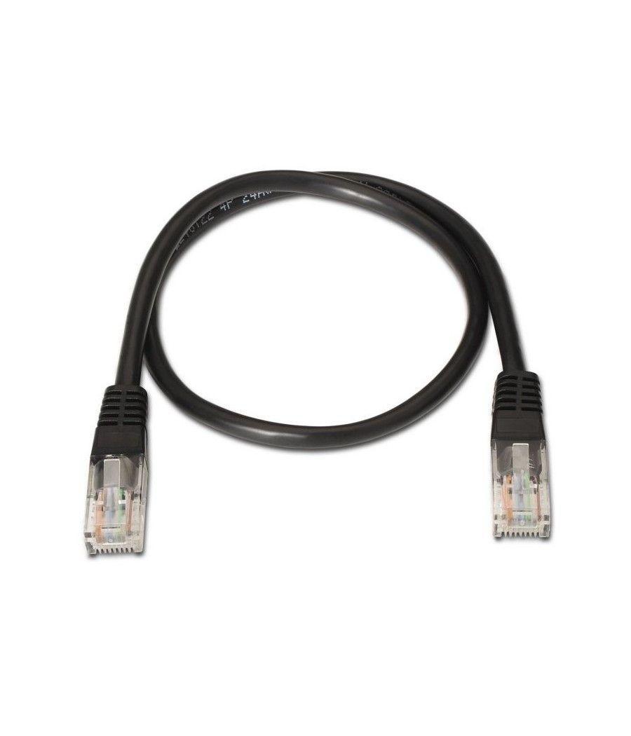 Cable de Red RJ45 UTP Aisens A133-0205 Cat.5e/ 3m/ Negro - Imagen 2