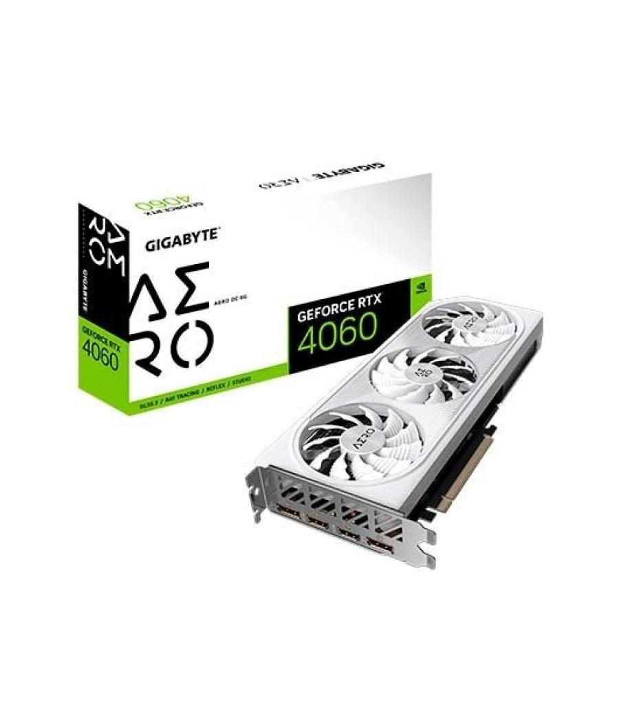 Tarjeta grãfica gigabyte rtx 4060 aero oc 8gb gddr6