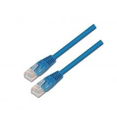 Cable de Red RJ45 UTP Aisens A135-0241 Cat.6/ 0.5m/ Azul - Imagen 1