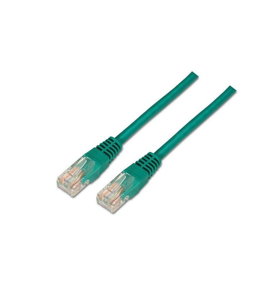 Cable de Red RJ45 UTP Aisens A135-0245 Cat.6/ 50cm/ Verde - Imagen 1