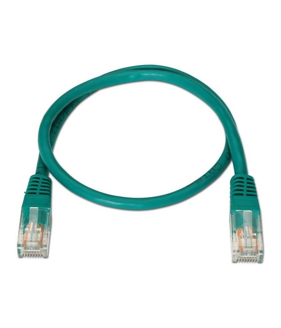 Cable de Red RJ45 UTP Aisens A135-0245 Cat.6/ 50cm/ Verde - Imagen 2