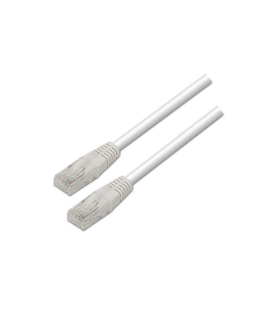 Cable de Red RJ45 UTP Aisens A135-0250 Cat.6/ 1m/ Blanco - Imagen 1