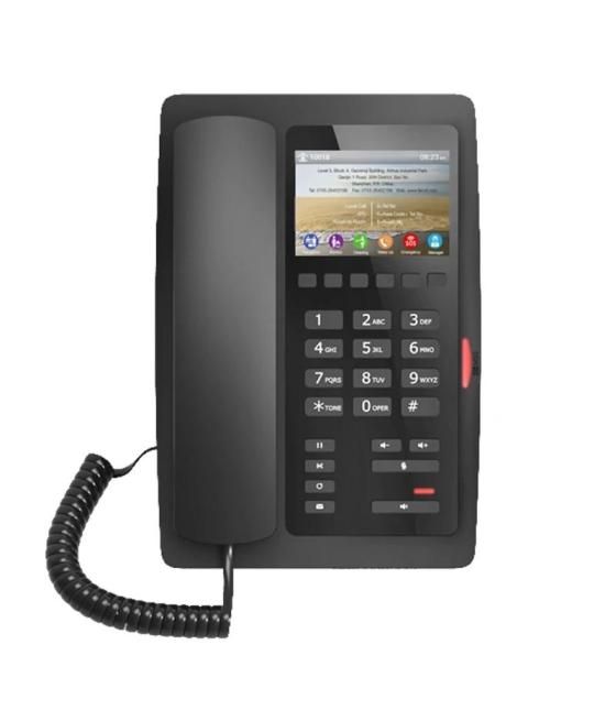 Fanvil h5 hotel teléfono ip, pantalla a color, poe