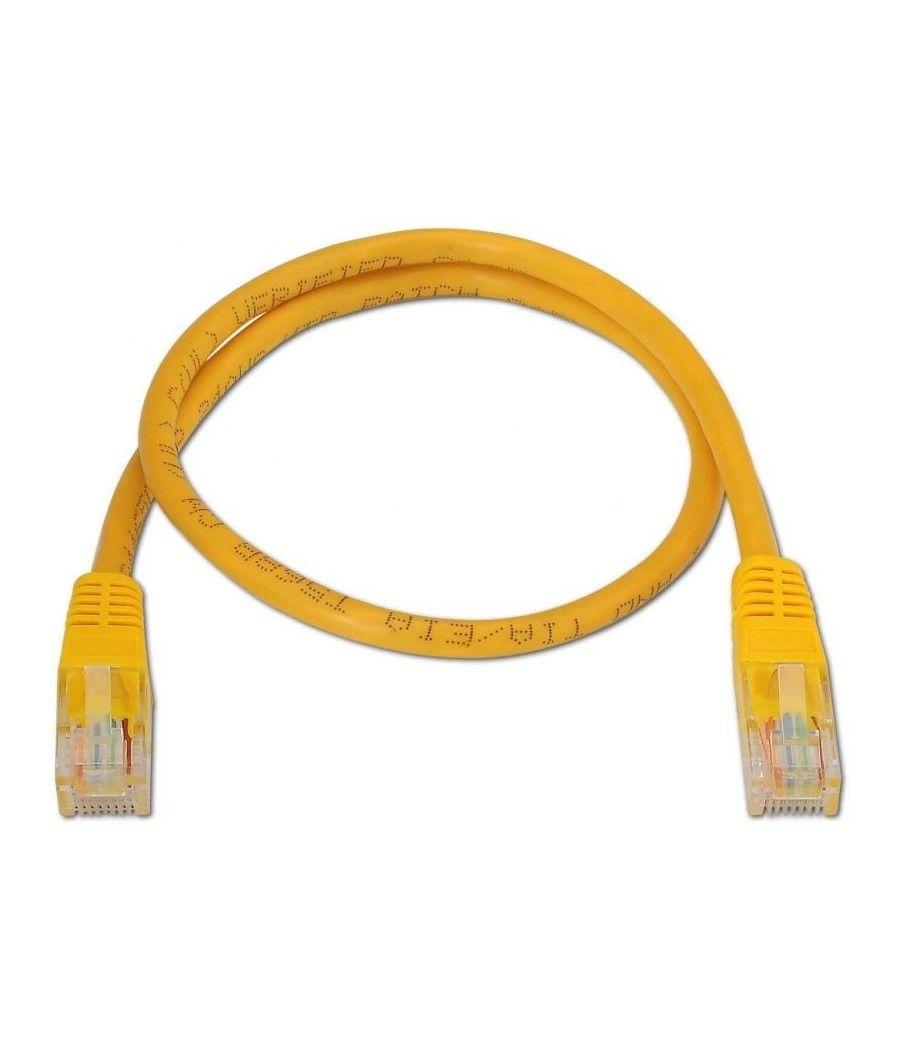 Cable de Red RJ45 UTP Aisens A135-0254/ Cat.6/ 1m/ Amarillo - Imagen 2