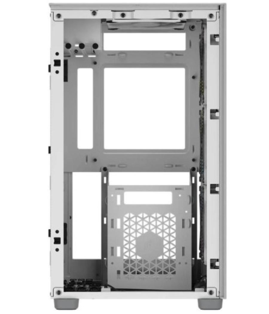 Caja corsair icue 2000d rgb airflow mini-itx blanca cc-9011247-ww
