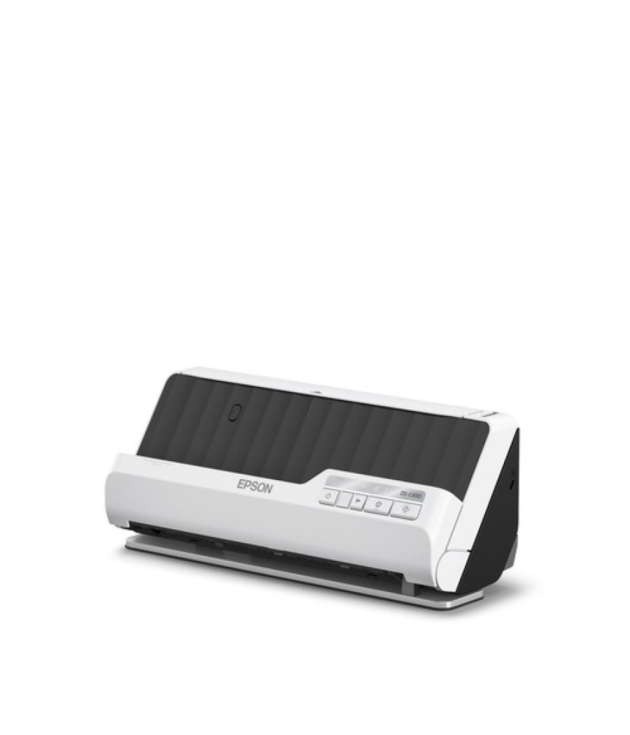 Epson DS-C490 ADF + escáner alimentado por hojas 600 x 600 DPI A4 Negro, Blanco