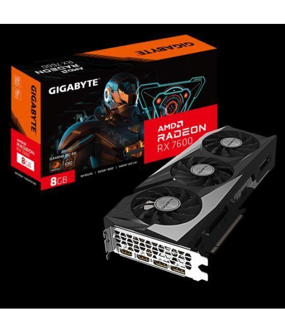 Gigabyte radeon rx 7600 gaming oc 8g amd 8 gb gddr6