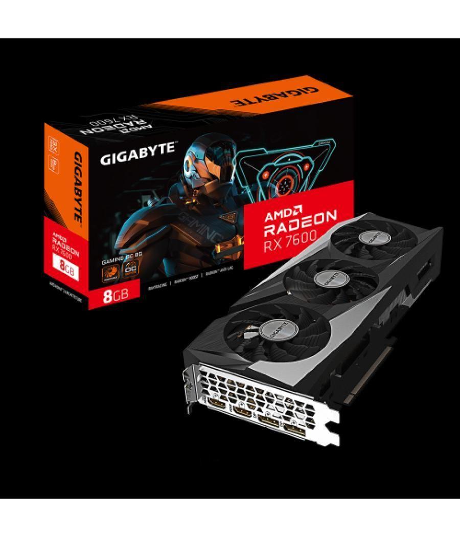 Gigabyte radeon rx 7600 gaming oc 8g amd 8 gb gddr6