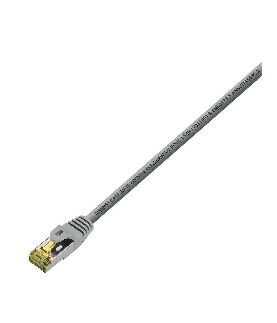 Cable de Red RJ45 SFTP Aisens A146-0336 Cat.7/ 3m/ Gris - Imagen 2