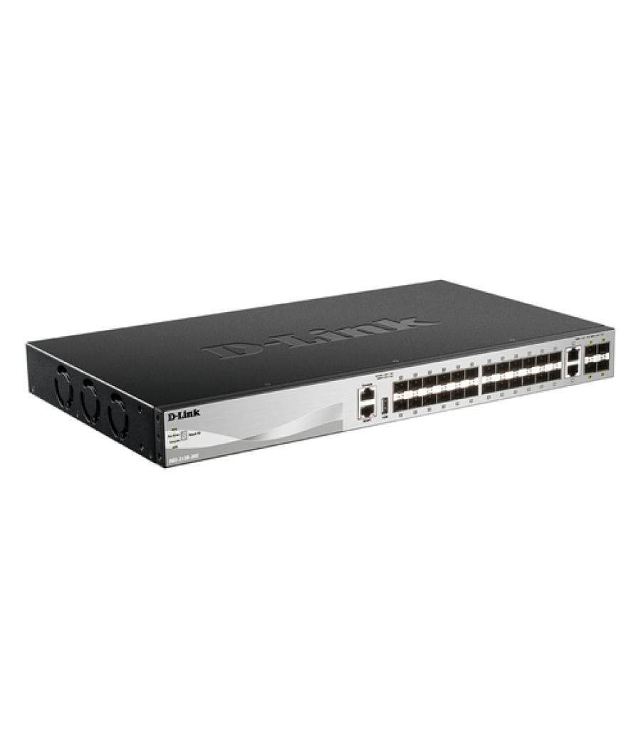 D-Link DGS-3130-30S/E switch Gestionado L3 10G Ethernet (100/1000/10000) Gris
