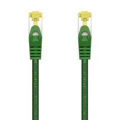 Cable de Red RJ45 SFTP Aisens A146-0480 Cat.7/ 25cm/ Verde - Imagen 1