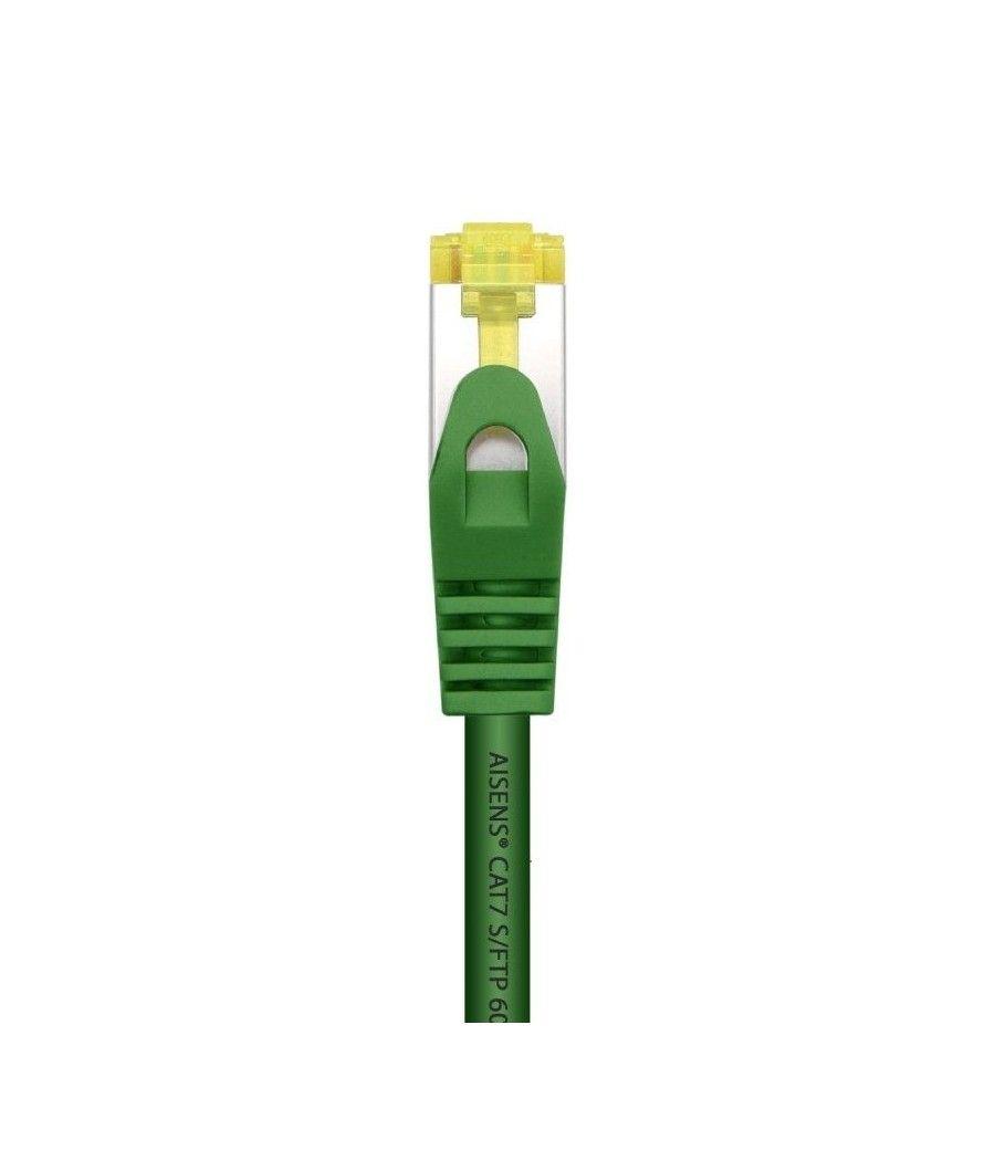 Cable de Red RJ45 SFTP Aisens A146-0482 Cat.7/ 1m/ Verde - Imagen 2