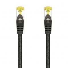 Cable de Red RJ45 SFTP Aisens A146-0484 Cat.7/ 25cm/ Negro - Imagen 1