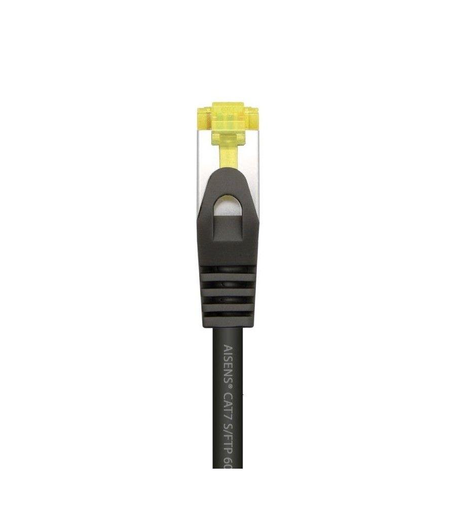 Cable de Red RJ45 SFTP Aisens A146-0484 Cat.7/ 25cm/ Negro - Imagen 2