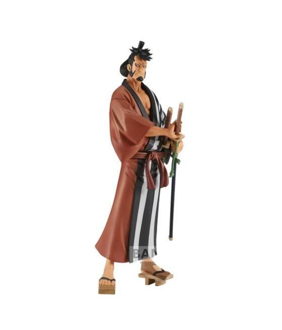 Figura banpresto one piece dxf the grandline men wanokuni kin'emon vol.27 17cm