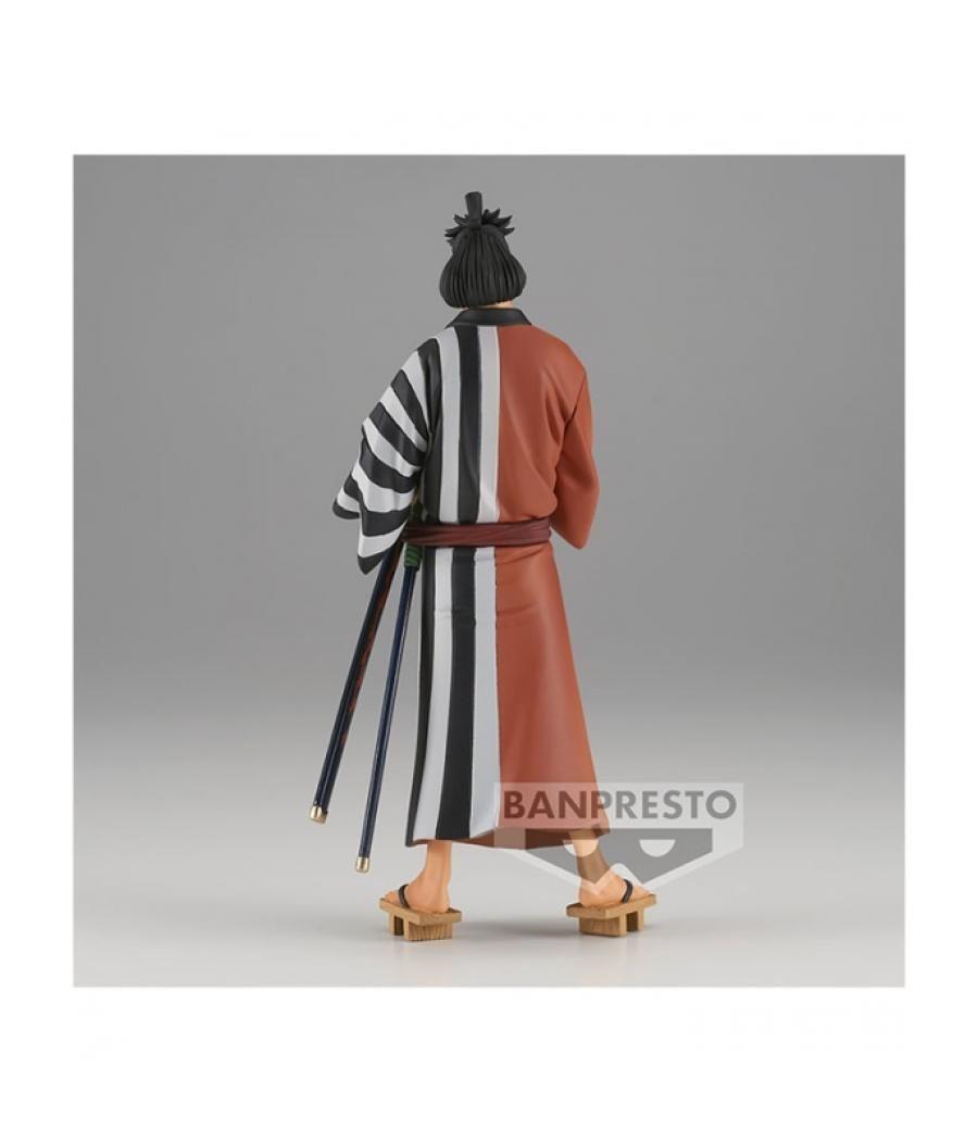 Figura banpresto one piece dxf the grandline men wanokuni kin'emon vol.27 17cm