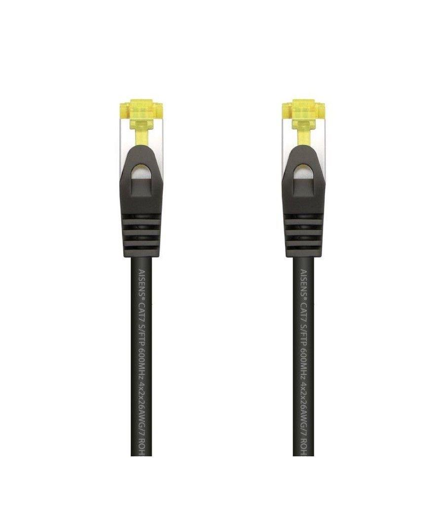 Cable de Red RJ45 SFTP Aisens A146-0487 Cat.7/ 2m/ Negro - Imagen 1