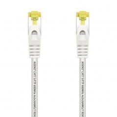 Cable de Red RJ45 SFTP Aisens A146-0489 Cat.7/ 50cm/ Blanco - Imagen 1