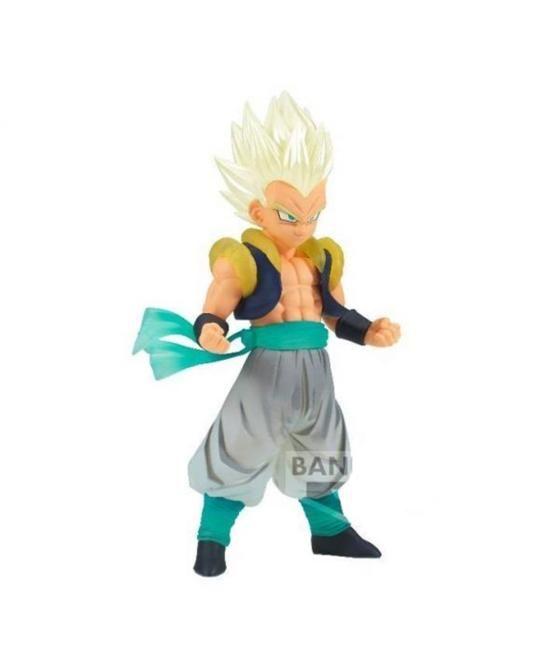 Figura banpresto dragon ball z clearise super saiyan gotenks 14cm